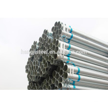 # China fabricante caliente dip galvanizado especificación de tubería de acero
